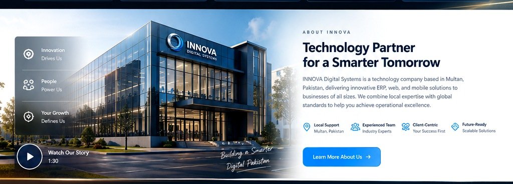 INNOVA Digital Systems concept office